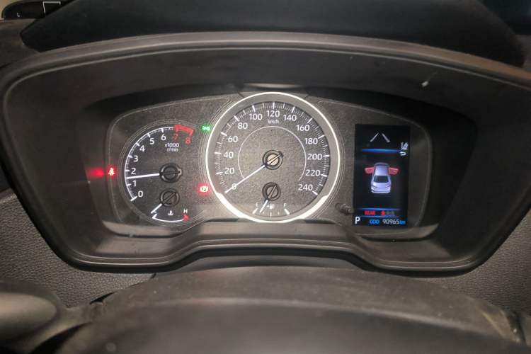 Used Toyota Corolla 2021 TNGA 1.5L CVT Pioneer Edition Instrument Cluster