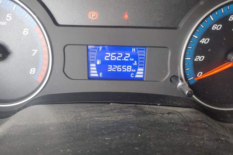 Used CHANGAN KAICHENG Shenqi F30 2021 1.5L Entrepreneur Edition Standard Version Double Cab Long Wheelbase DAM15KL Odometer Close Up