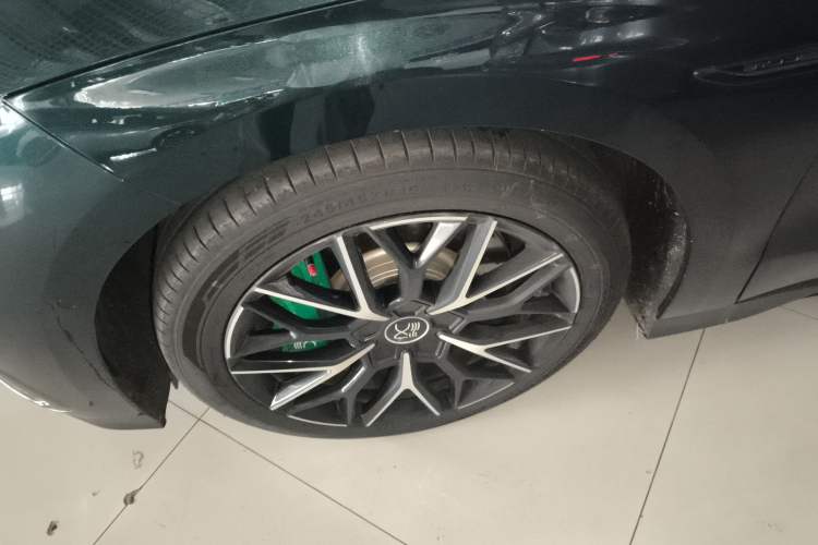 Used BYD Han 2022 EV 610 km All-Wheel-Drive Qianshan Cui Limited Edition
