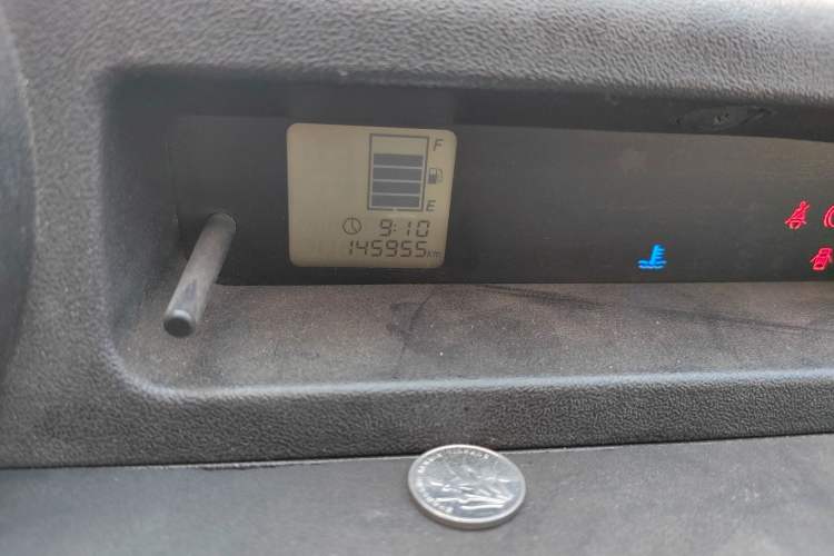 Used Great Wall M2 2010 1.5L Manual Luxury Edition Odometer Close Up