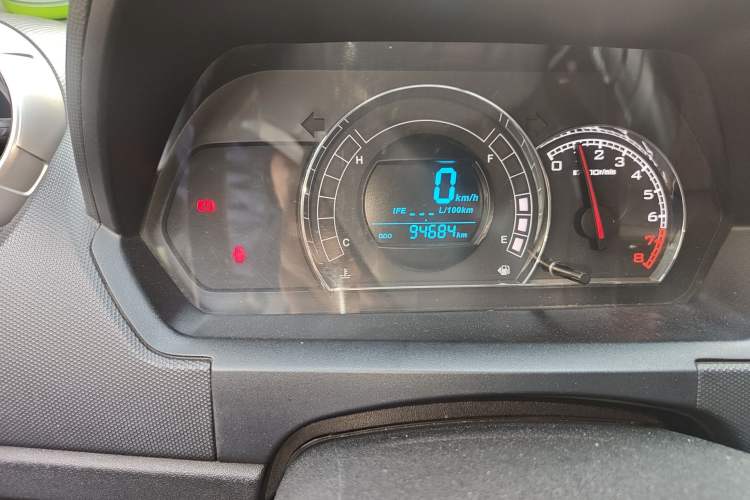 Used Great Wall M4 2012 1.5L Manual Luxury Version Odometer Close Up