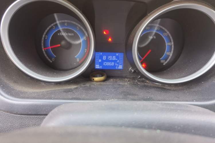 Used CHANGAN KAICHENG Ruixing M60 2020 1.5L Standard Version China VI 6-Seater DAM15KR Odometer Close Up