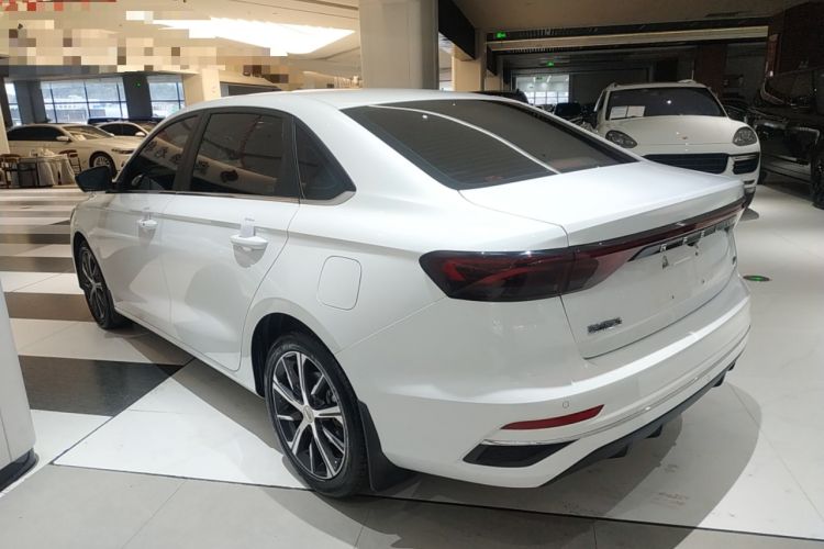 Used Geely Auto Emgrand 2022 4th Generation 1.5L CVT Flagship Model Rear Left 45 Deg