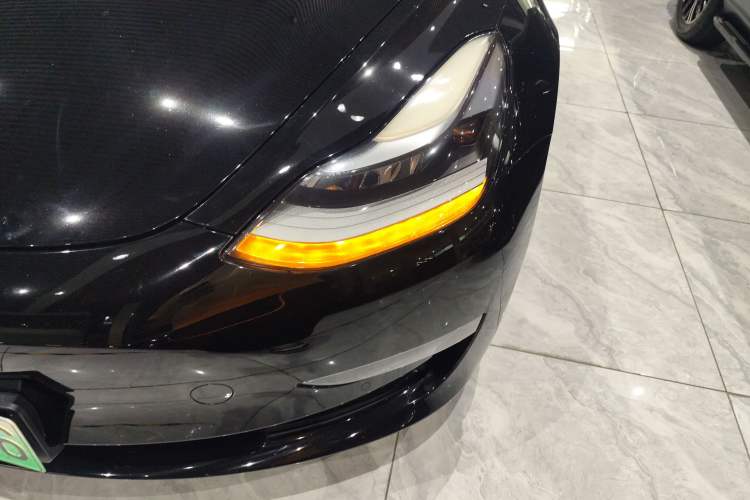 Used Tesla Model 3 2021 Performance High-Performance All-Wheel-Drive Version Left Front Headlight