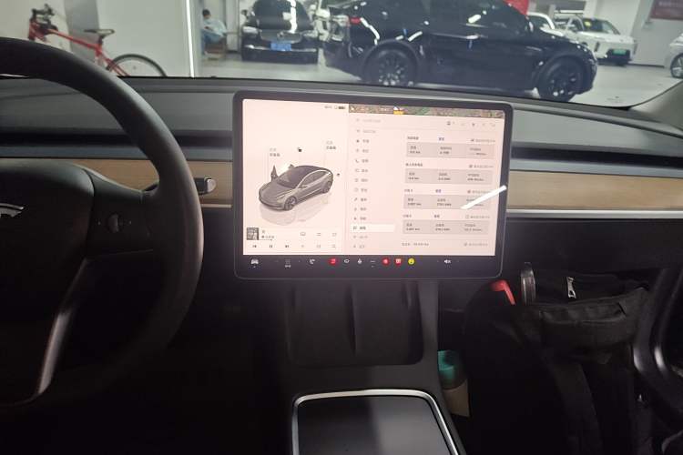 Used Tesla Model 3 2022 Rear-Wheel-Drive Version Audio And AC Panel