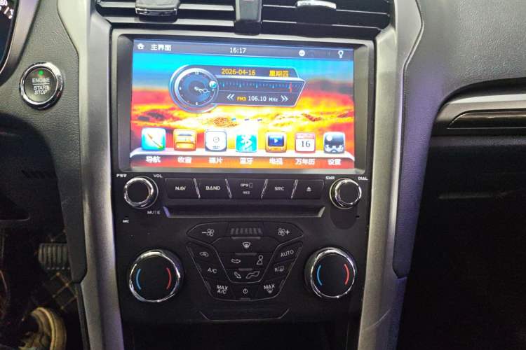 Used Ford Mondeo 2017 EcoBoost 180 Stylish Model Audio And AC Panel