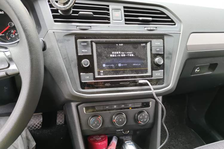 Used Volkswagen Tiguan L 2019 330TSI Automatic Two-Wheel Drive Luxury Edition China V Standard Audio And AC Panel