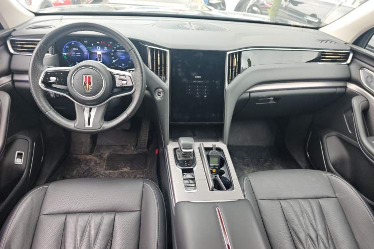 Used Hongqi HS7 PHEV 2024 2.0T PHEV Four-Wheel Drive Flagship Edition 6 Seats Center Console