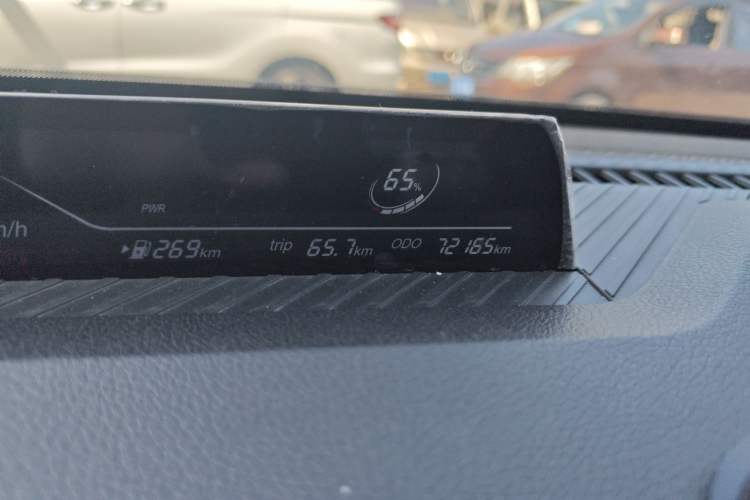 Used NETA V 2022 Chao 400 Lite Odometer Close Up