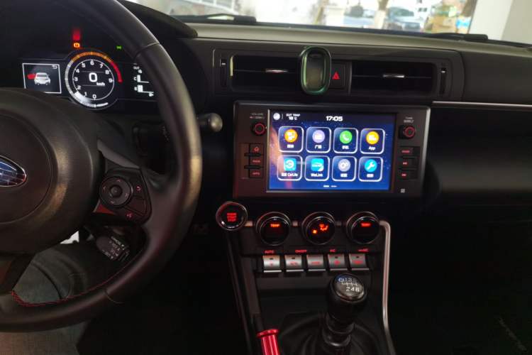 Used Subaru BRZ 2022 2.4L Manual Version Audio And AC Panel