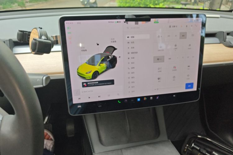 Used Tesla Model Y 2021 Standard Range Rear-Wheel Drive Version Instrument Cluster