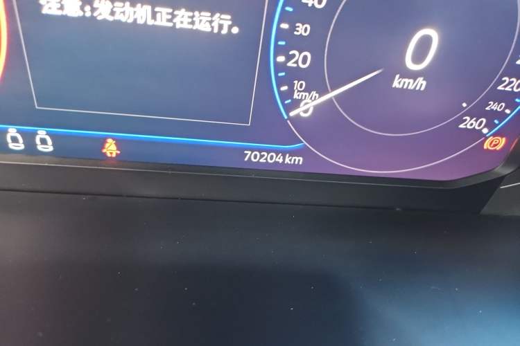 Used Volkswagen Sagitar 2021 280TSI DSG Excellence Edition Odometer Close Up