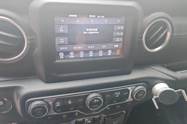 Used Jeep Wrangler  Audio And AC Panel