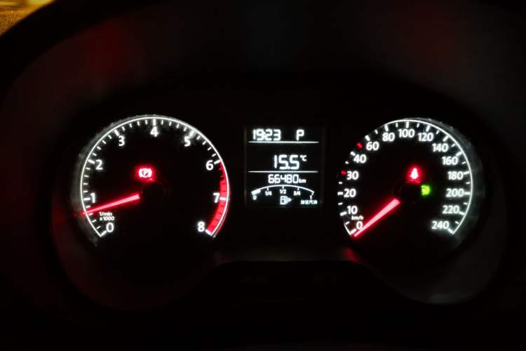 Used Volkswagen Polo 2016 1.4L Automatic Trendy Model Odometer Close Up