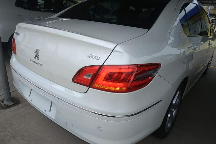 Used Peugeot 408 2013 2.0L Automatic Comfort Edition Rear Right 45 Deg