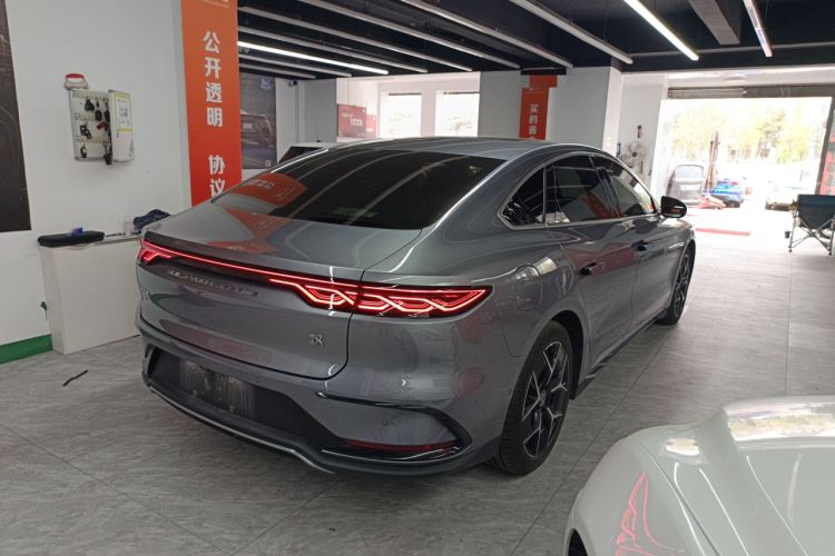 Used BYD Han 2022 EV Genesis Edition 715 km Front-Wheel-Drive Flagship Model Rear Right 45 Deg