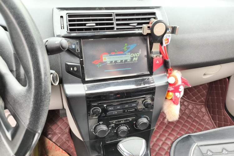 Used Citroen C-Quatre 2013 Sedan 1.6L Automatic Prestige Model Audio And AC Panel