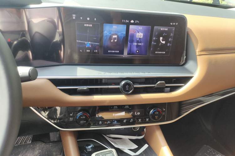 Used Nissan Pathfinder 2024 380 VC-TURBO Four-Wheel Drive Prestige Edition 6 Seats Audio And AC Panel