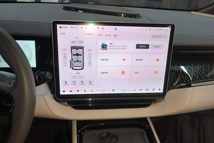 Used Zeekr 009 2022 WE Edition Audio And AC Panel