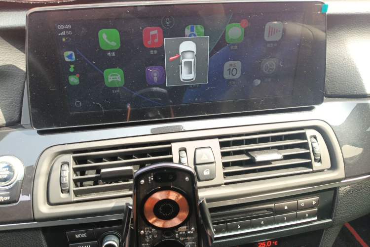 Used BMW 5 Series 2013 520Li Elegant Edition Audio And AC Panel