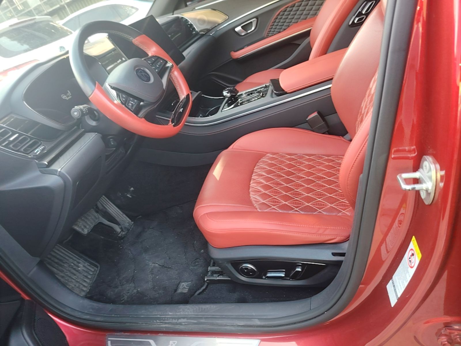 Avant de la voiture