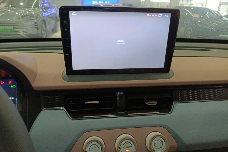 Used Chery QQ Ice Cream 2024 205km Sundae Audio And AC Panel