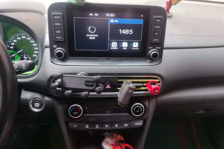 Used Hyundai ENCINO 2018 1.6T Dual-Clutch Zhilian Edition China V Standard Audio And AC Panel