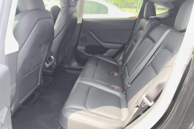 Used Tesla Model Y 2022 Performance High-Performance All-Wheel-Drive Version Left Rear Seat