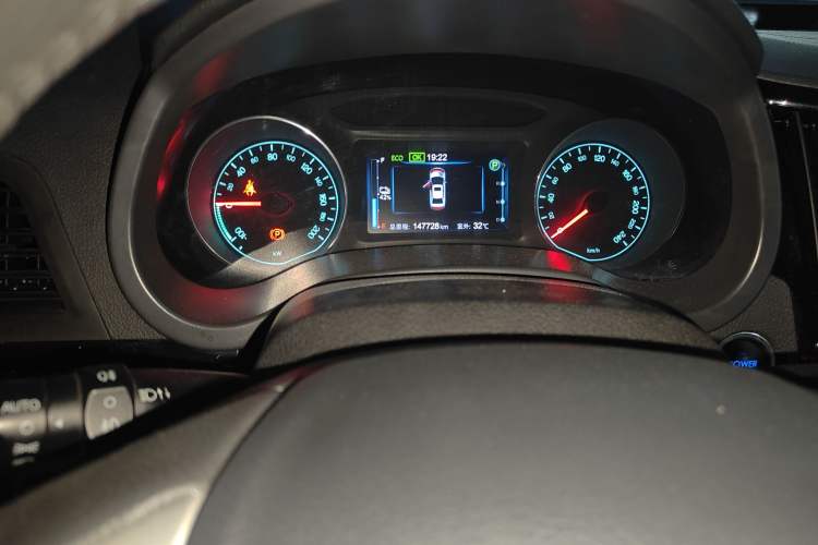 Used BYD e5 2017 300 e-Comfort Edition Odometer Close Up