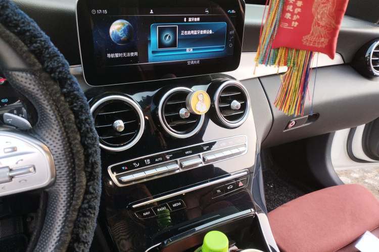 Used Mercedes-Benz C-Class 2019 C 260 Sport Edition Audio And AC Panel