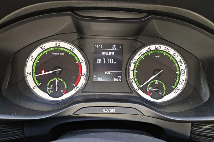Used Skoda Kodiaq 2018 Restyled TSI330 7-Seater Two-Wheel Drive Luxury Enjoyment Edition Instrument Cluster