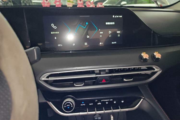 Used CHANGAN Eado 2021 PLUS Blue Whale NE 1.4T GDI DCT Flagship Model Audio And AC Panel