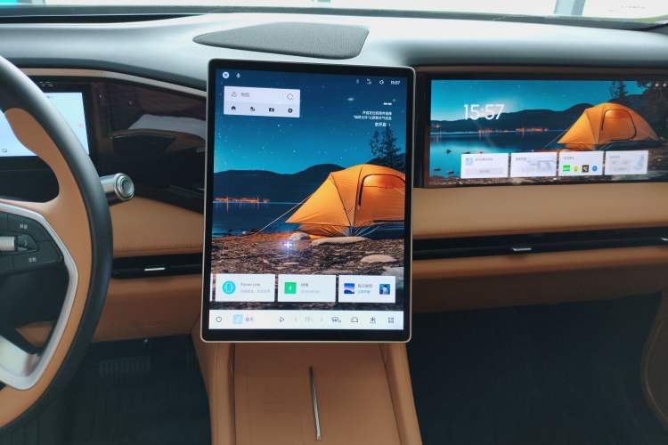 Used Geely Galaxy L7 2025 EM-i 115km Exploration+ Edition Audio And AC Panel