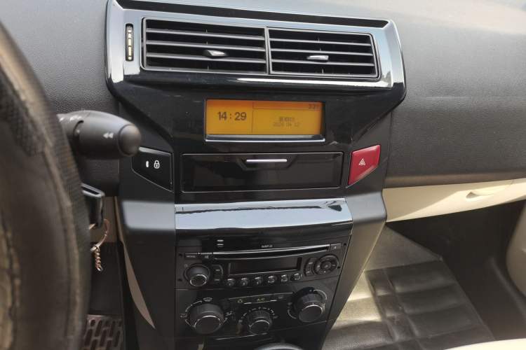 Used Citroen C-Quatre 2013 Sedan 1.6L Automatic Prestige Model Audio And AC Panel