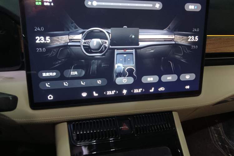 Used Hima AITO M5 2022 Pure Electric Rear-Drive Standard Edition Audio And AC Panel