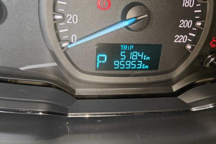 Used Ford Escort 2017 Happiness Edition 1.5L Automatic Fashion Version Odometer Close Up