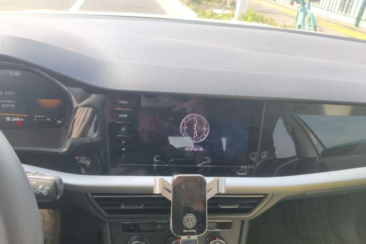 Used Volkswagen Lavida 2021 1.5L Automatic Comfort Edition Audio And AC Panel