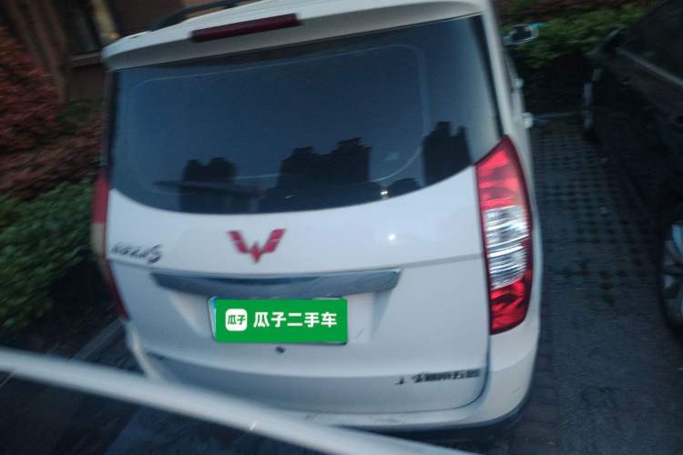 Used Wuling Hongguang 2014 1.2L S Comfort Model China IV Rear