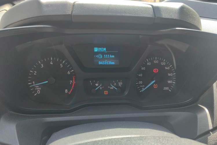 Used Ford Transit 2019 2.0T Gasoline Automatic Multi-Function Commercial Vehicle Mid-Roof 6-Seater China VI Standard Instrument Cluster