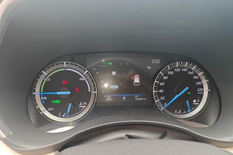 Used Toyota Highlander 2022 Dual-Engine 2.5L Four-Wheel Drive Prestige Version 7 Seats Instrument Cluster