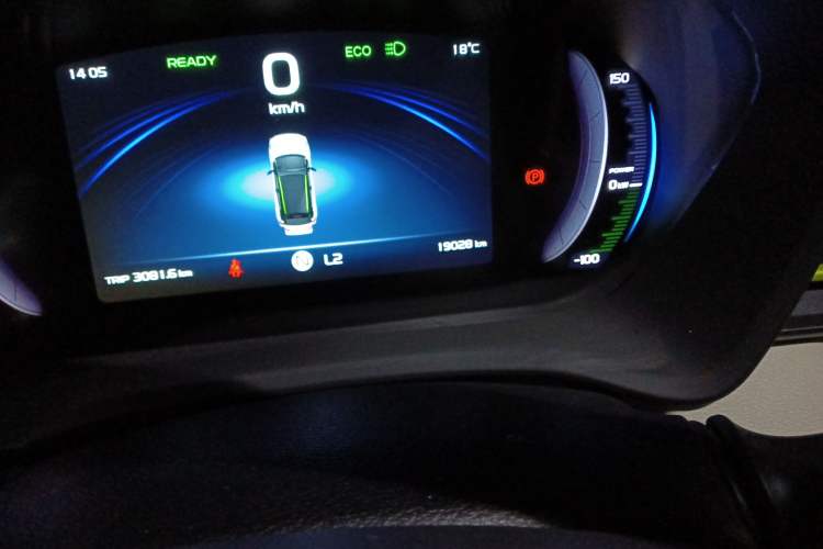 Used Geometry EX3 Kung Fu Cow 2021 Kungfu NiuNiu Odometer Close Up