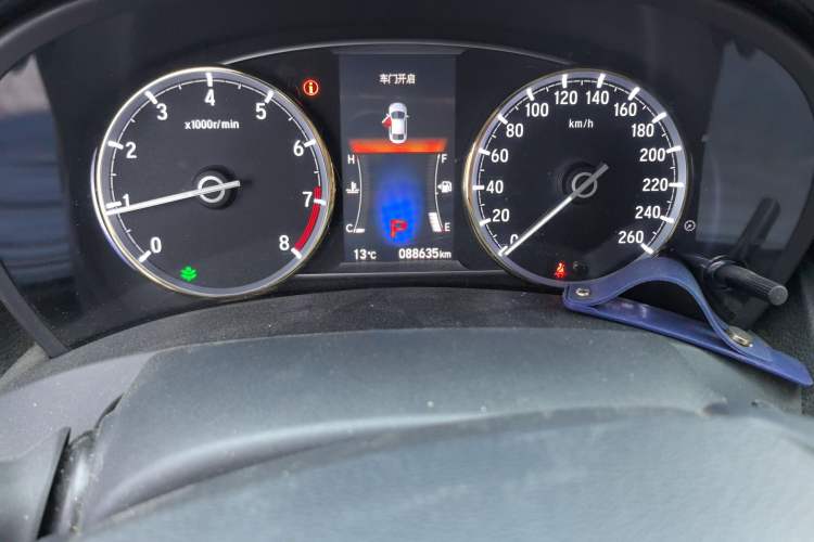 Used Honda Spirior 2015 2.0L Collector's Edition Odometer Close Up