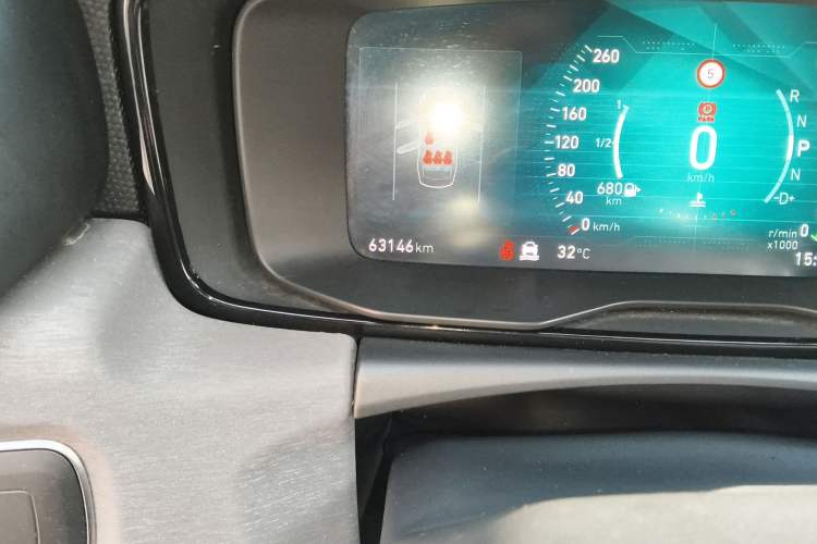 Used Lynk & Co 03 2019 1.5TD DCT JingPro Edition China VI Standard Odometer Close Up