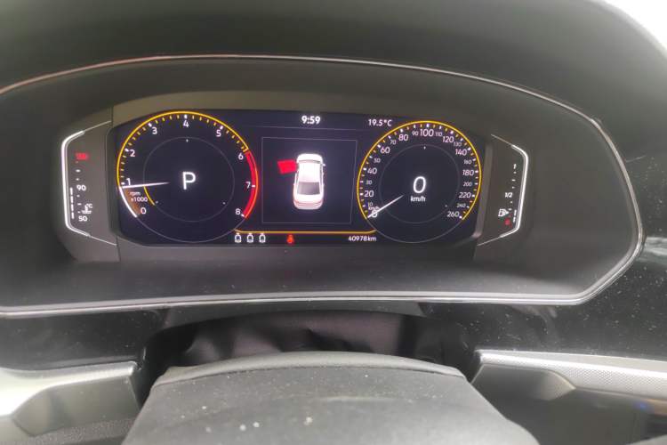 Used Volkswagen Passat 2022 330TSI Starry Elite Edition Odometer Close Up