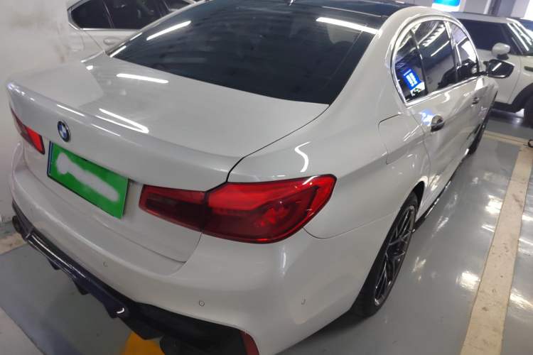 Used BMW 5 Series 2020 530Li Leading Model M Sport Package Rear Right 45 Deg