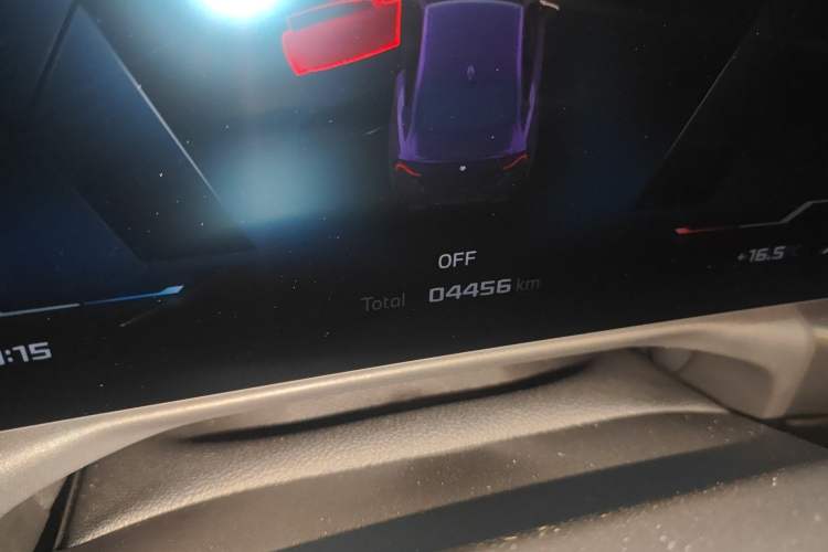 Used BMW 2 Series 2024 M240i Odometer Close Up