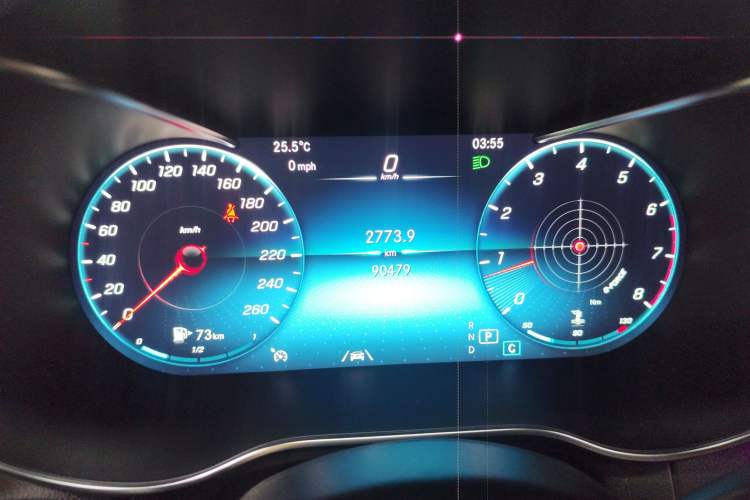 Used Mercedes-Benz GLC Coupe 2021 GLC 300 4MATIC Coupe SUV Instrument Cluster