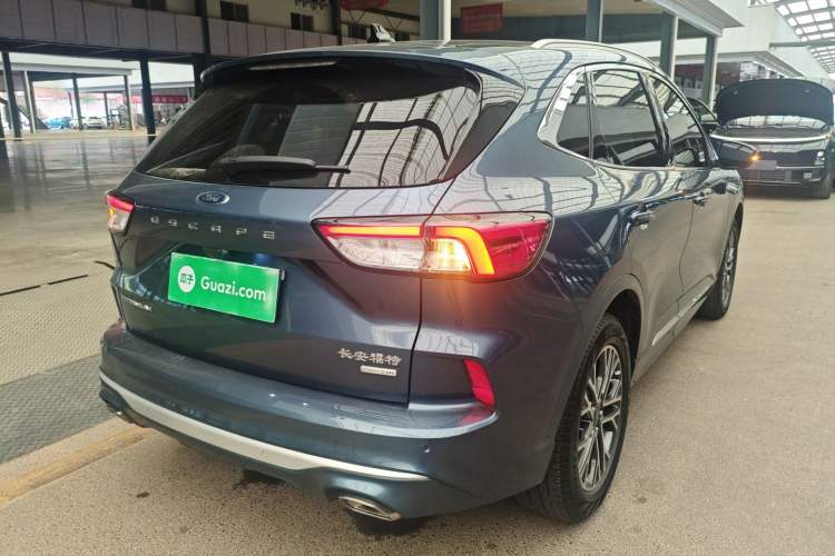 Used Ford Escape 2020 EcoBoost 245 Two-Wheel-Drive Titanium Edition Rear Right 45 Deg