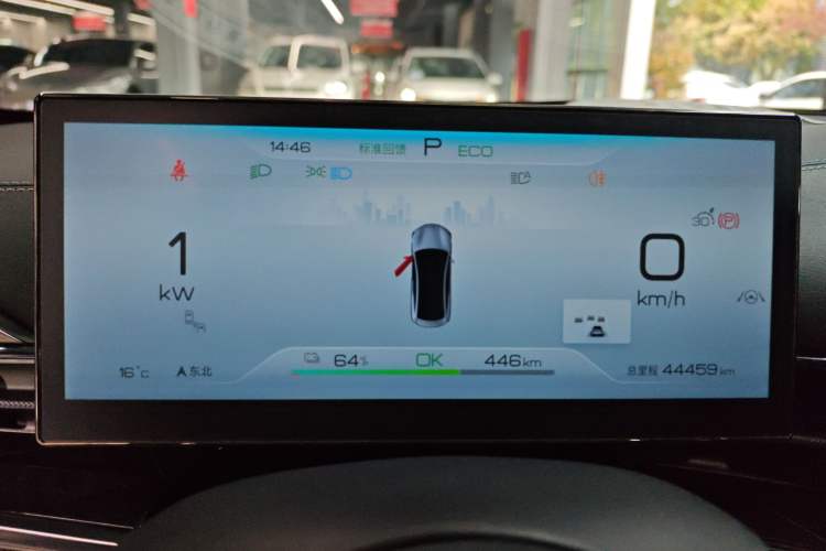 Used BYD Seal 2022 700 km Long-Range Rear-Wheel-Drive Version Instrument Cluster