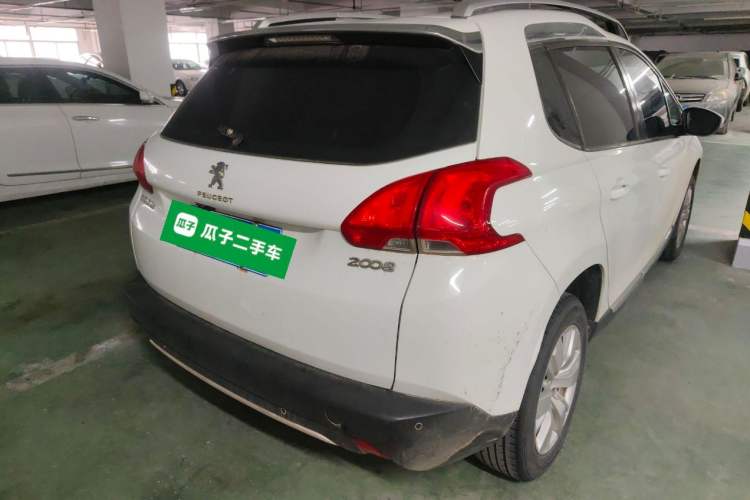 Used Peugeot 2008 2014 1.6L Manual Fashion Edition Rear Right 45 Deg